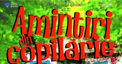 „Amintiri din copilărie” – un spectacol de poveste la Teatrul „George Ciprian”