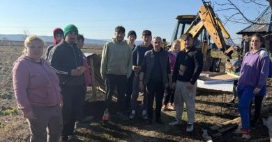 Legumicultorii din Mărăcineni s-au mobilizat pentru curățarea canalului de irigații