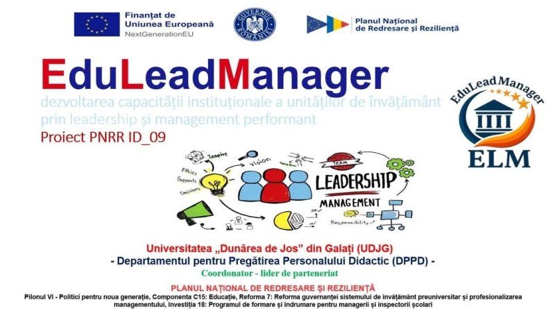 EduLeadManager – un program care formează liderii educației din Buzău