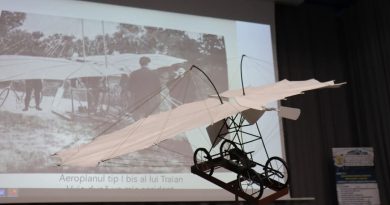 Școala Militară de Maiștri Militari și Subofițeri a Forțelor Aeriene marchează 120 de ani de la primul zbor autopropulsat al lui Traian Vuia