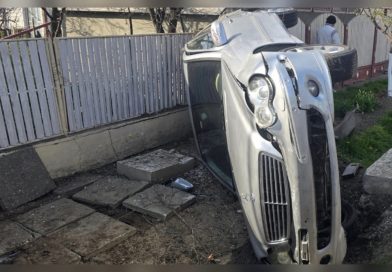 Accident rutier în Zărnești: trafic dirijat pe DJ220