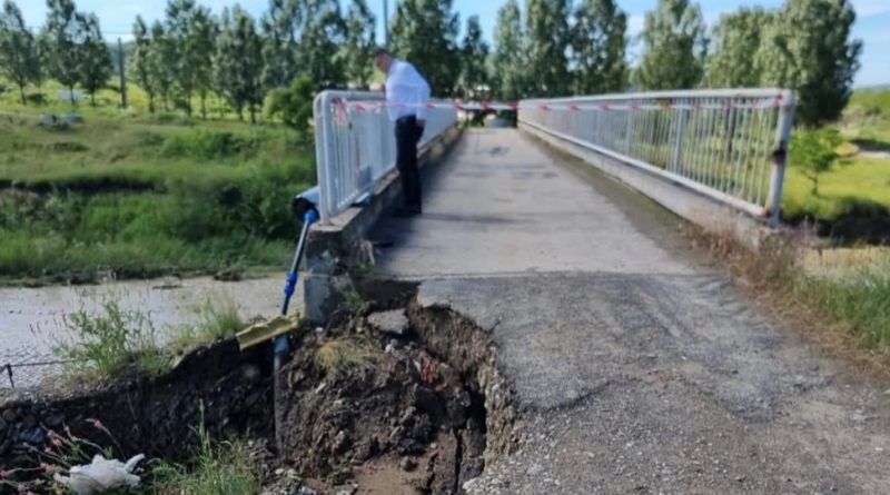 Situația din Beceni, gestionată eficient după ploile din ultimele zile