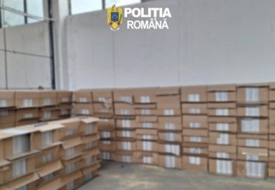 Peste 3,3 milioane de țigarete, descoperite de polițiștii buzoieni. Marfa era ascunsă printre pește congelat și cutii cu încălțăminte